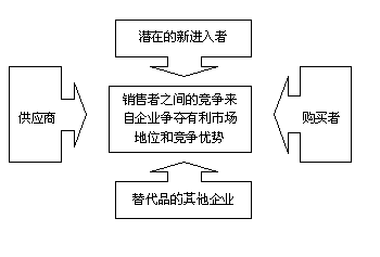 波特五力分析模型圖例2