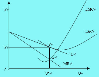 壟斷競(jìng)爭(zhēng)市場(chǎng)的長期均衡