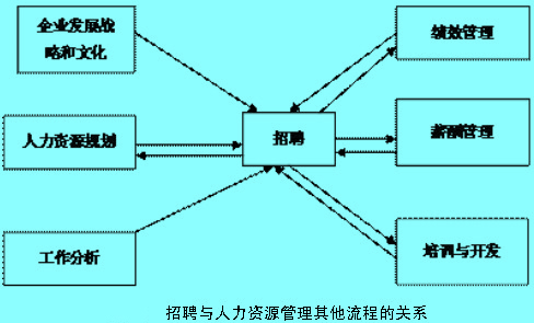 招聘與人力資源管理其他流程的關(guān)系