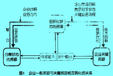 Image:圖1企業(yè)一般資源和關(guān)鍵資源相互轉(zhuǎn)化的關(guān)系.jpg