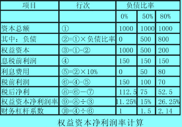 權(quán)益資本凈利潤率